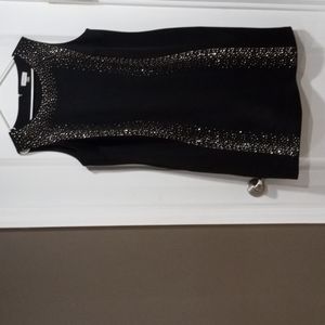 Calvin Klein cocktail dress with rhinestones
